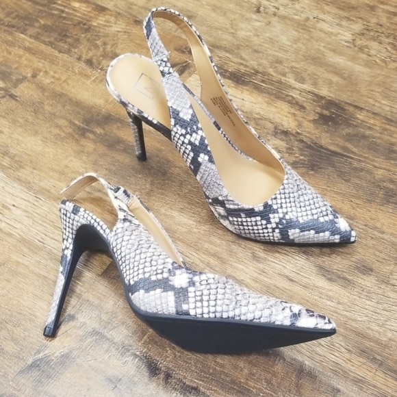 Material Girl Slingback Snack Print Heel - Picture 6 of 6